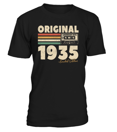 Vintage 1935 Birthday Gift T-Shirt Unisex