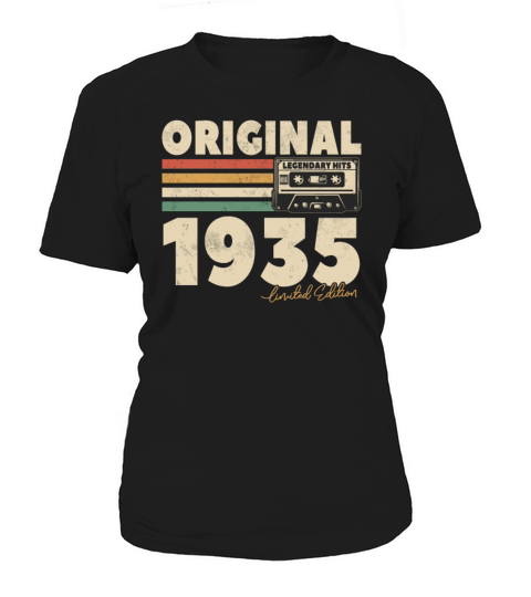 Vintage 1935 Birthday Gift Women's T-Shirt