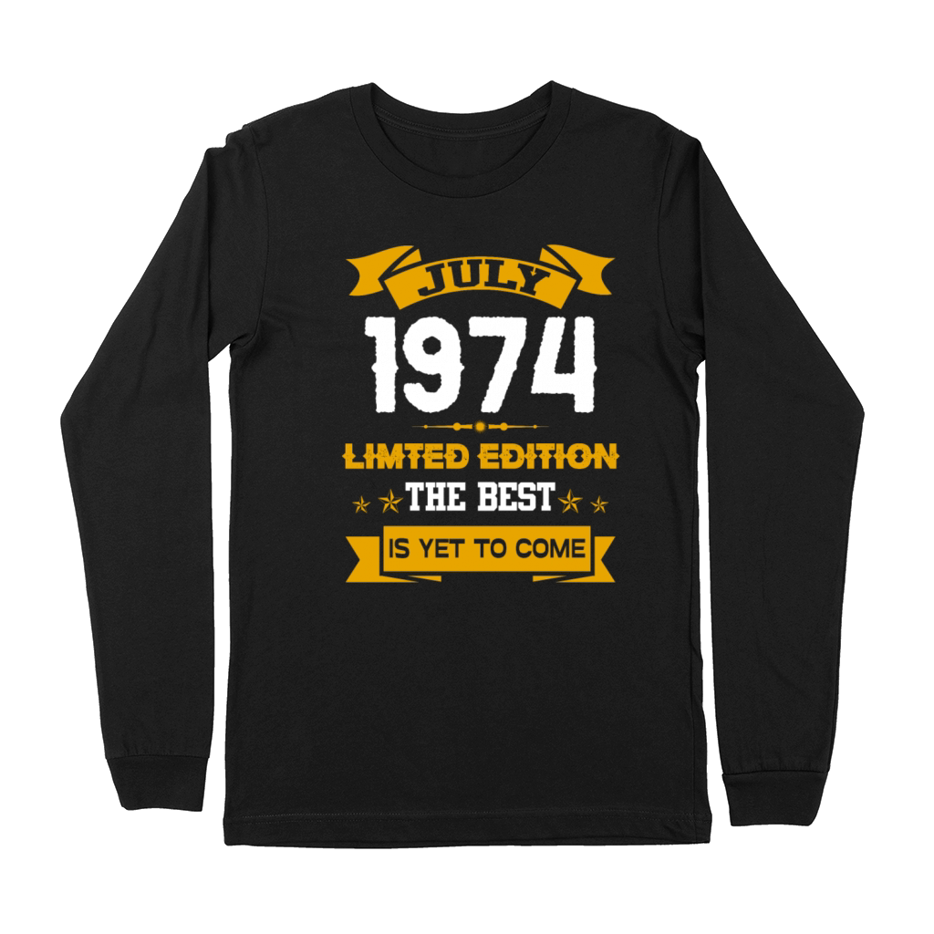 July 1974 Birthday Surprise Premium Long Sleeve