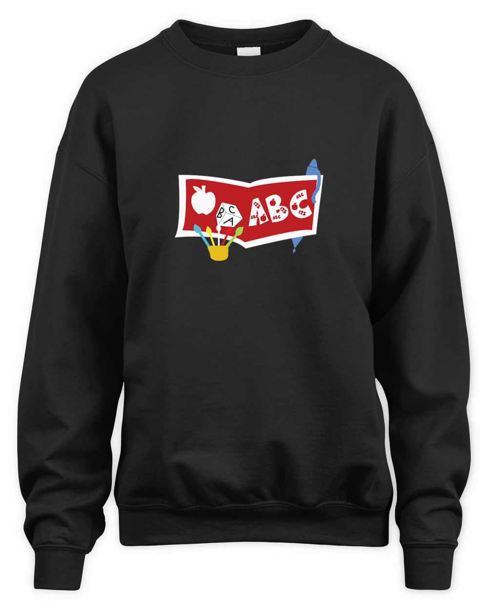 ABC back to school Unisex Premium Crewneck Sweatshirt