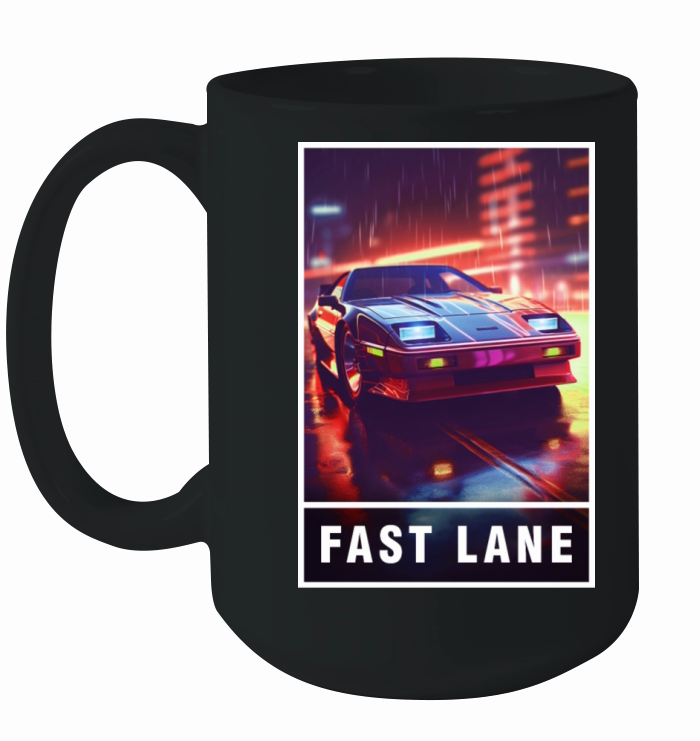 Fast Lane Ceramic Mug