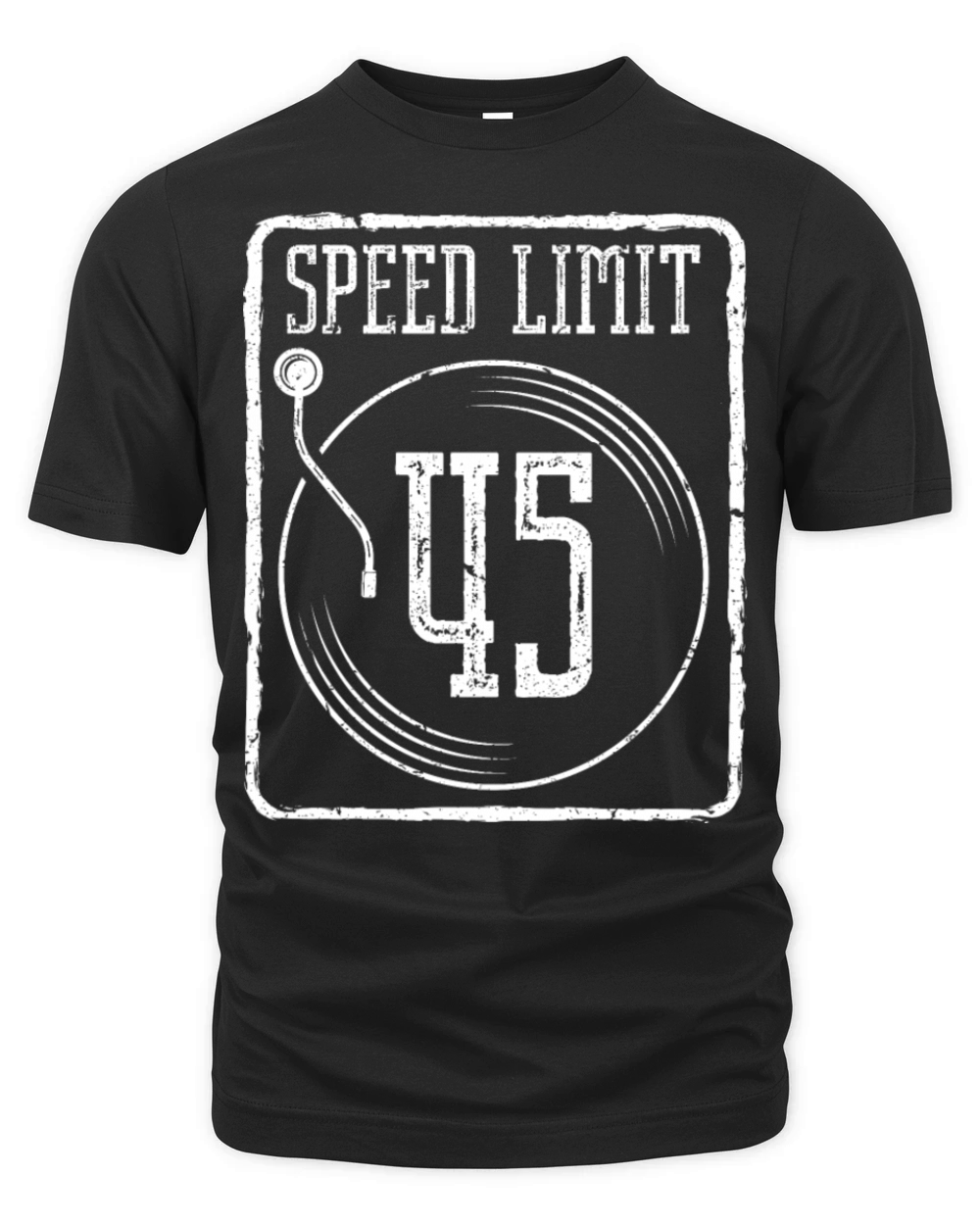 Speed Limit 45 Vinyl Record Organic Unisex T-shirt
