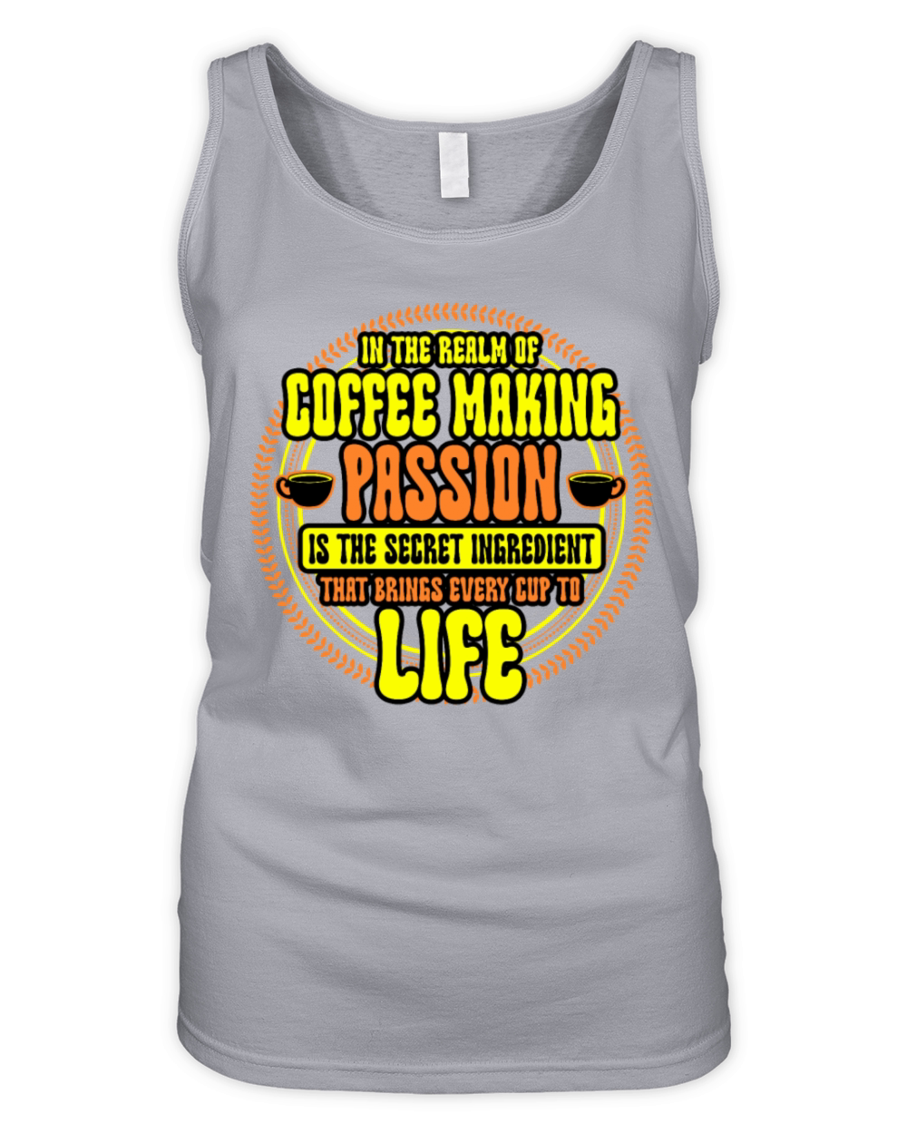 In The Realm Of Coffee Making Organic Women's Tank Top
