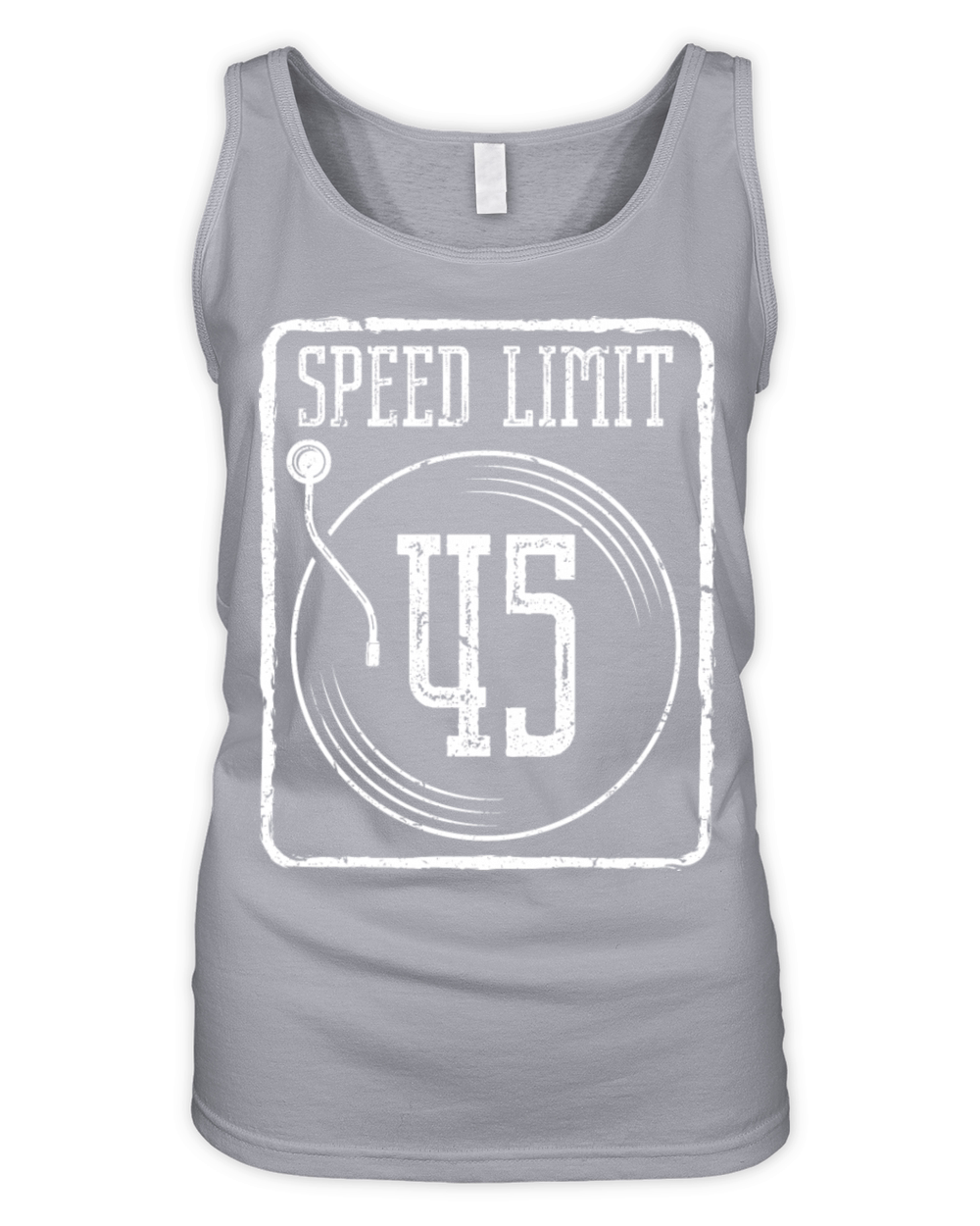 Speed Limit 45 Vinyl Record Organic Women's Tank Top