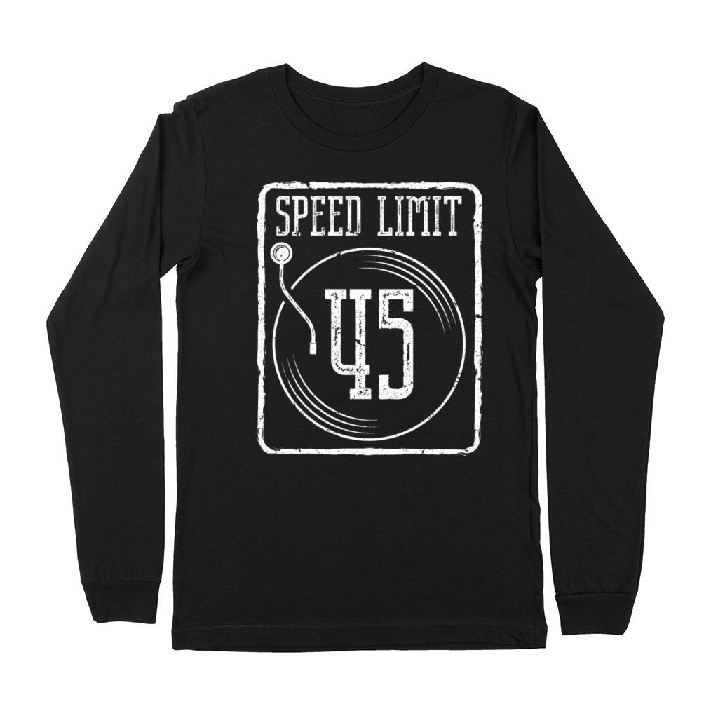 Speed Limit 45 Vinyl Record Premium Long Sleeve