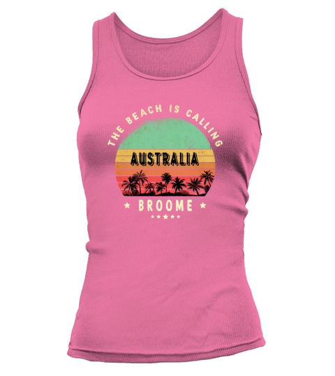 Broome Australia Vintage Beach Design Tank top Woman