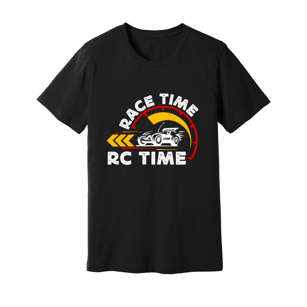 RC Model Racing Race Time RC Time Radio Controlled Unisex Jersey Tee