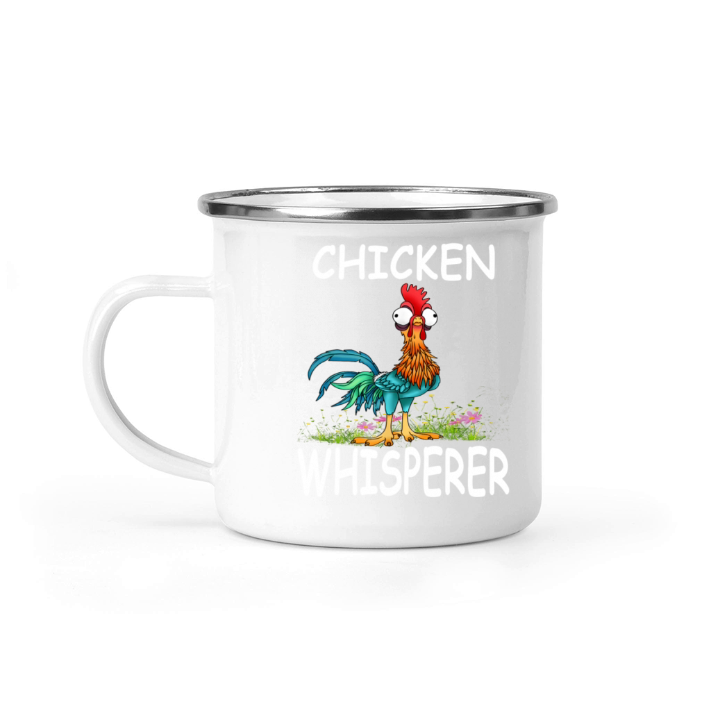 Chicken Whisperer Funny Chicken Tee for farmers Camping Mug