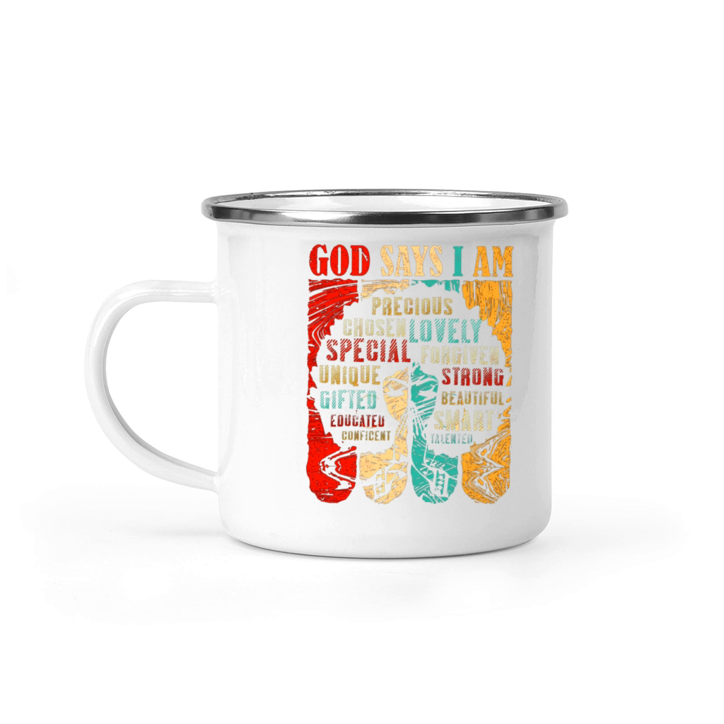 GOT SAYS I AM Camping Mug