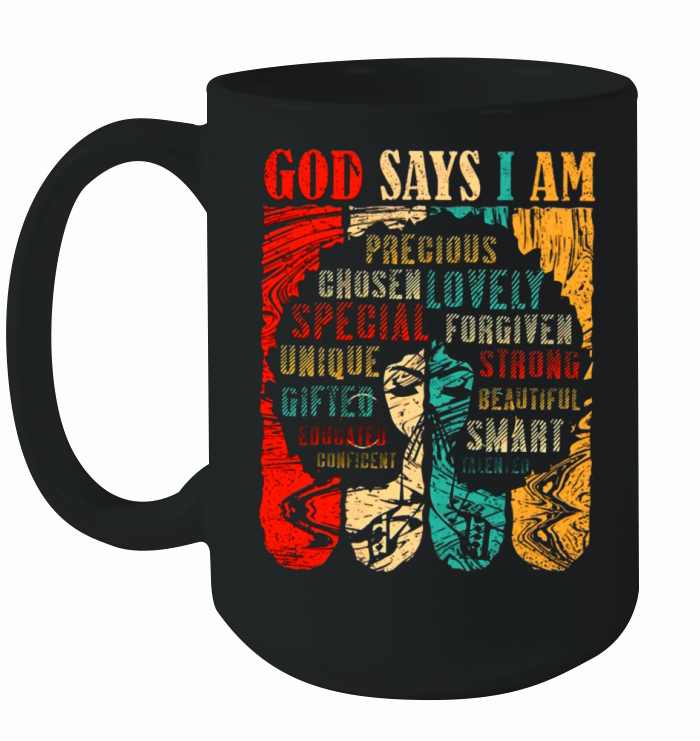 GOT SAYS I AM Ceramic Mug