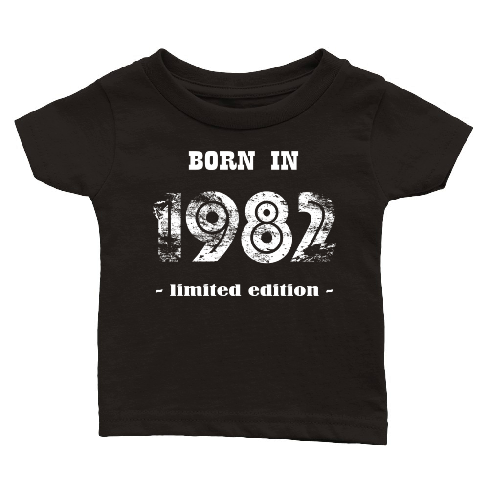 Born in 1982 - limited edition Classic Baby Crewneck T-shirt