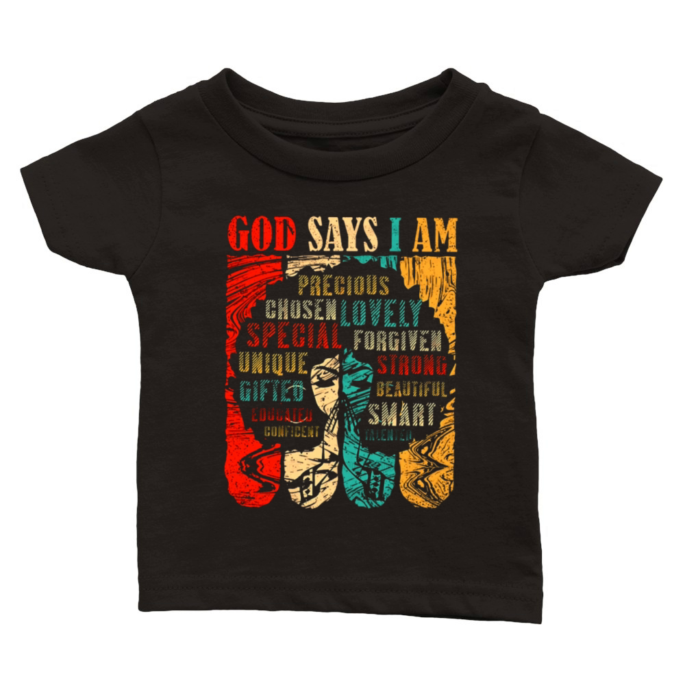 GOT SAYS I AM Classic Baby Crewneck T-shirt