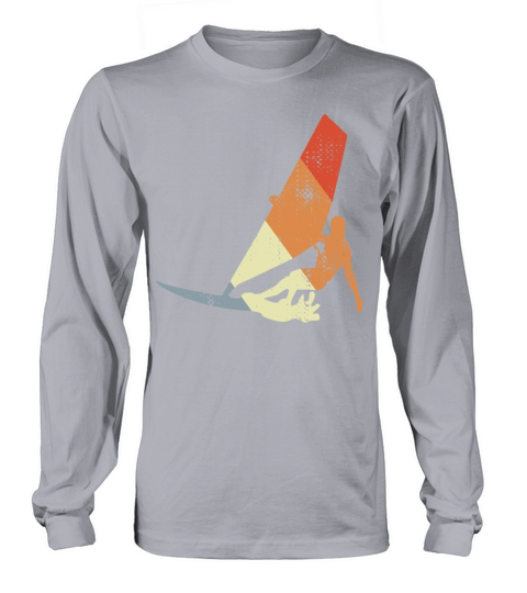 Vintage Windsurfer Long sleeved Unisex