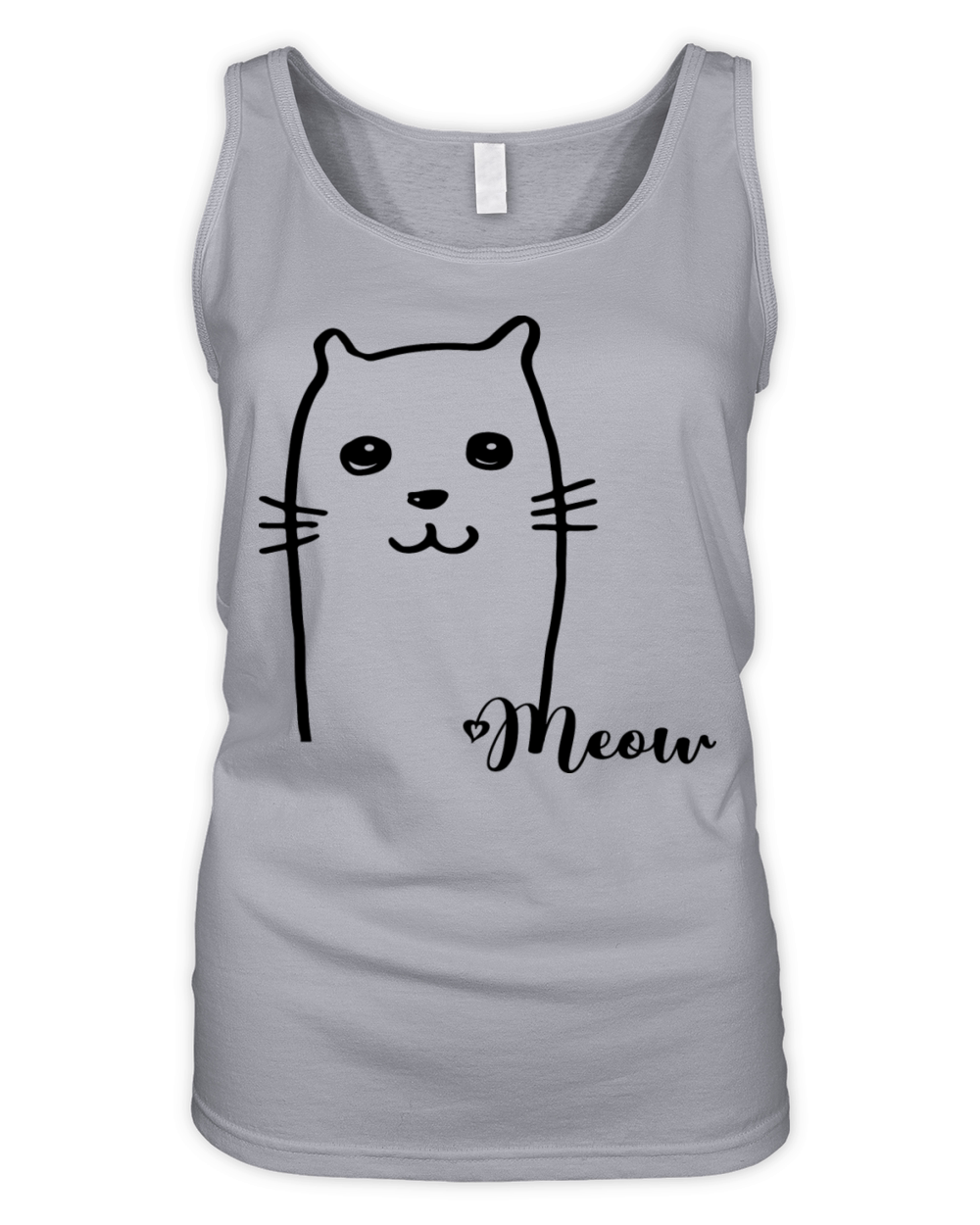 Cat Meow Organic Women's Tank Top