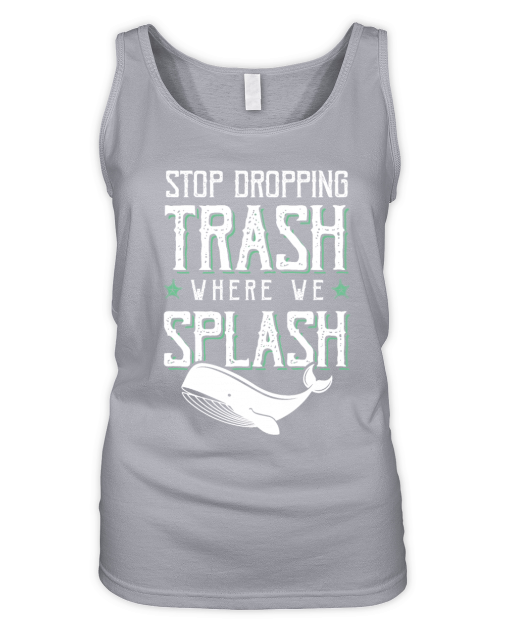 save the ocean environmental protection Organic Women's Tank Top