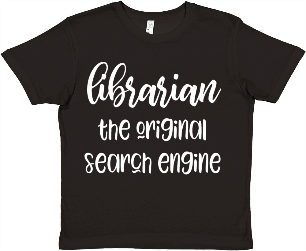 Librarian the original search engine Premium Kids Crewneck T-shirt
