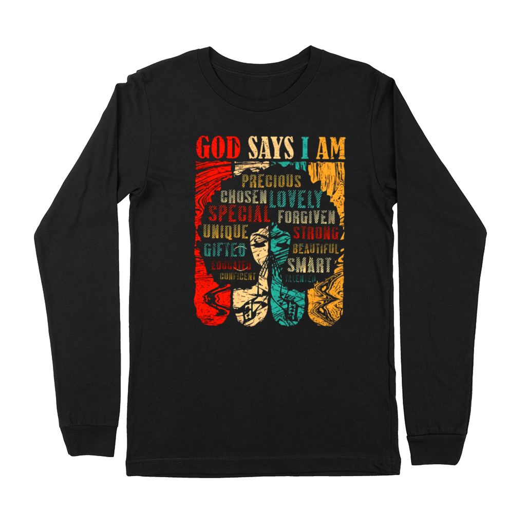 GOT SAYS I AM Premium Long Sleeve