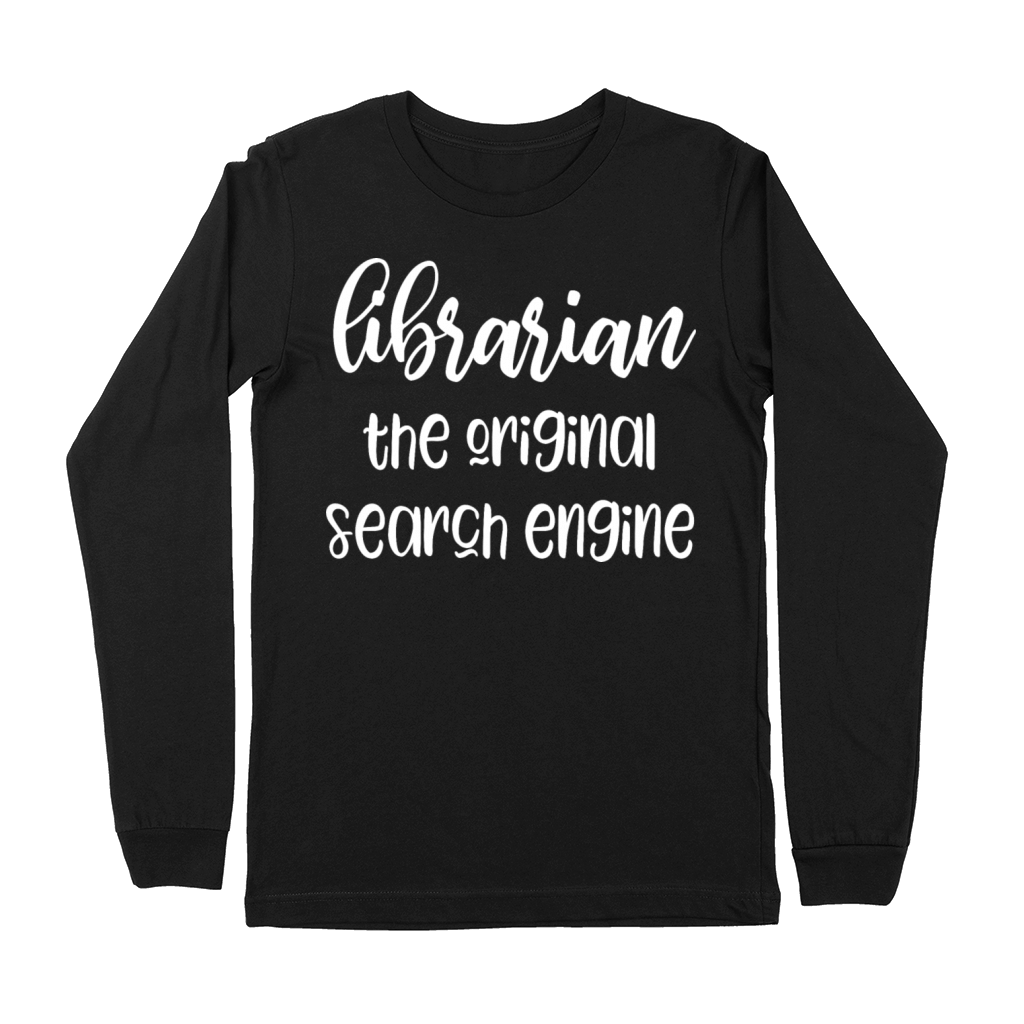 Librarian the original search engine Premium Long Sleeve