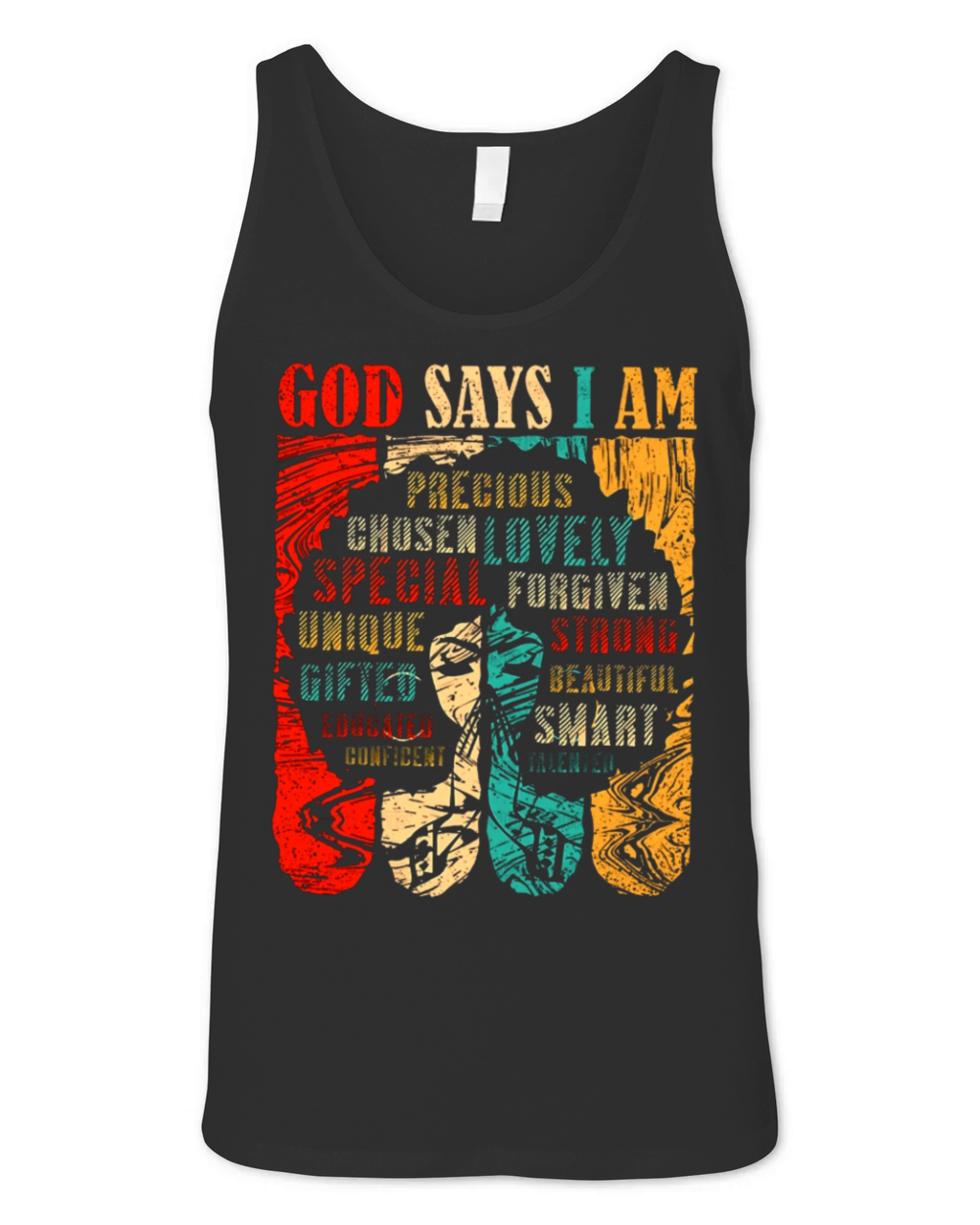 GOT SAYS I AM Unisex Jersey Tank
