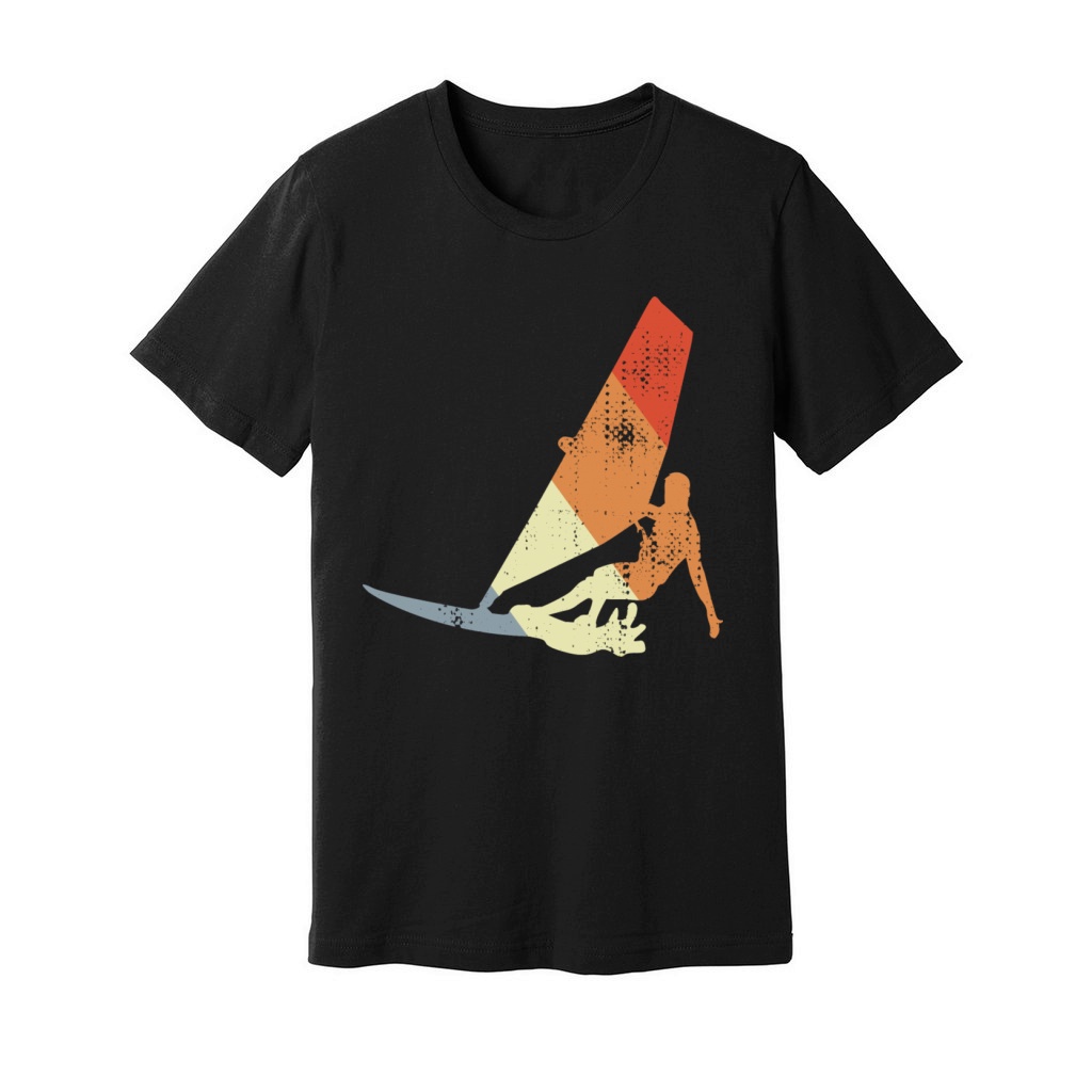 Vintage Windsurfer Unisex Jersey Tee