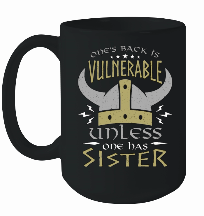 Norse Mythology Ones Back Is Vulnerable Norse Ceramic Mug