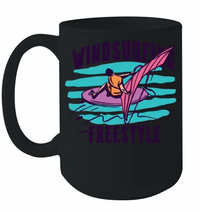 Vintage Surfing Ceramic Mug