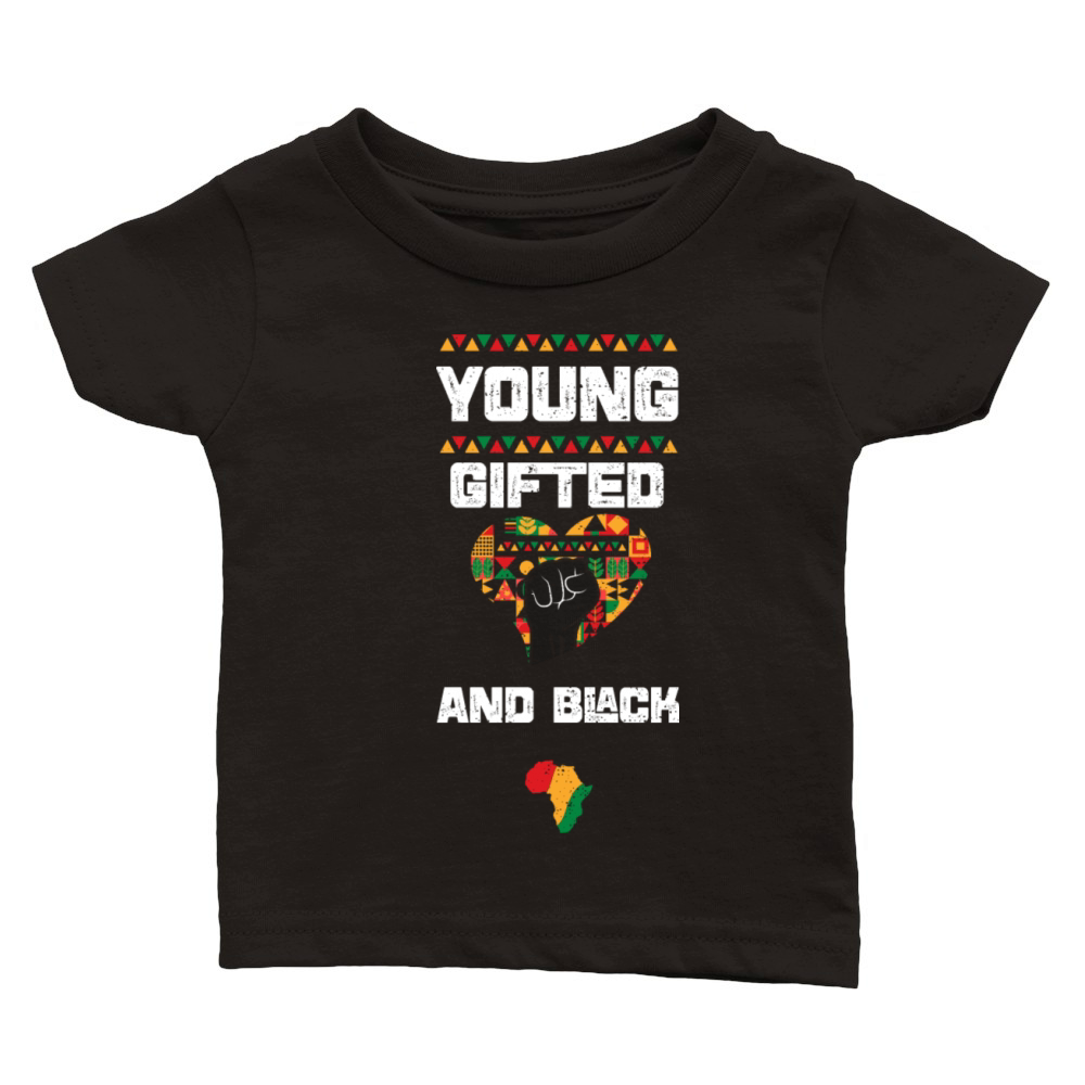 Young Gifted And Black Classic Baby Crewneck T-shirt