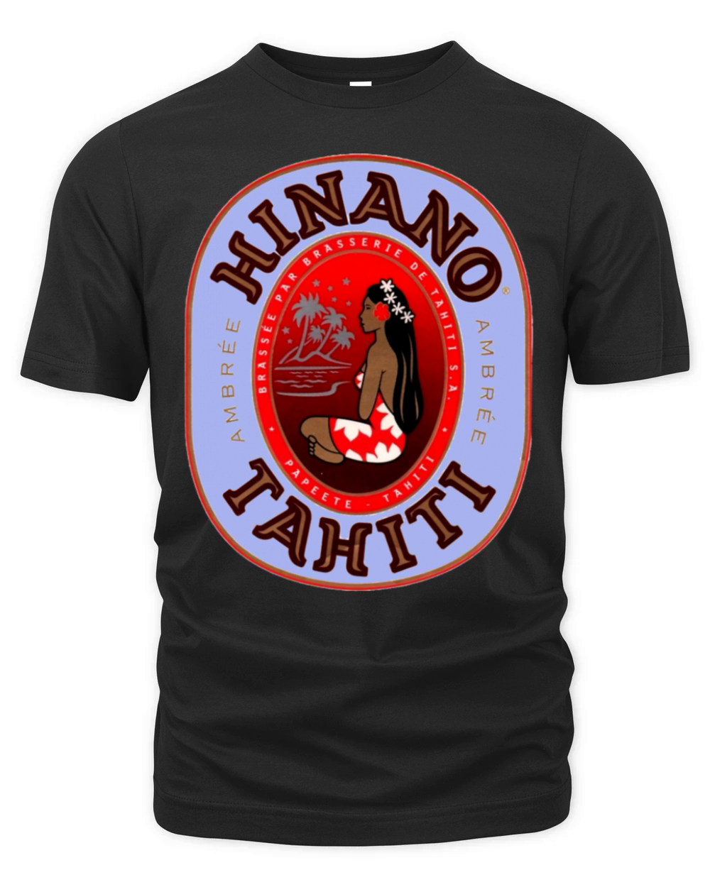 Hinano Tahiti Vintage Organic Unisex T-shirt