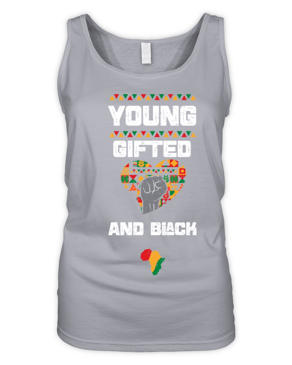 Young Gifted And Black Organic Women's Tank Top