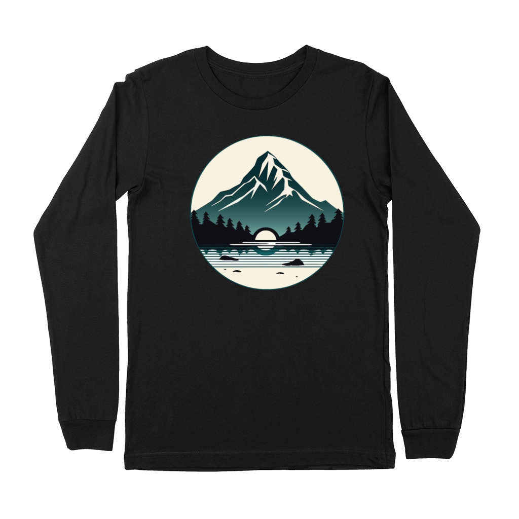 Peak - Minimalist Nature Design Premium Long Sleeve