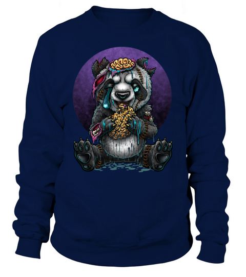 Zombie panda Sweatshirt Unisex