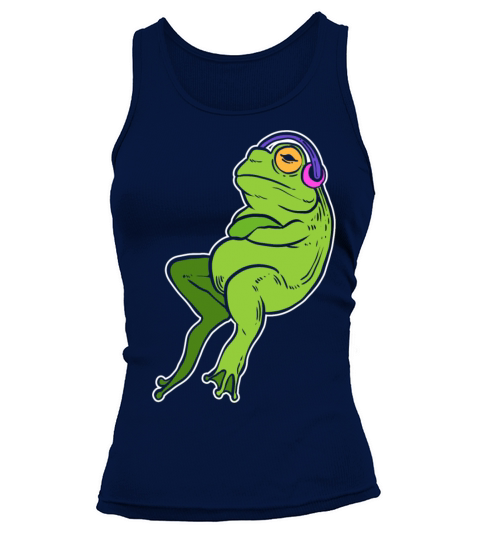 Frog Keep Calm Introvert Gift Tank top Woman
