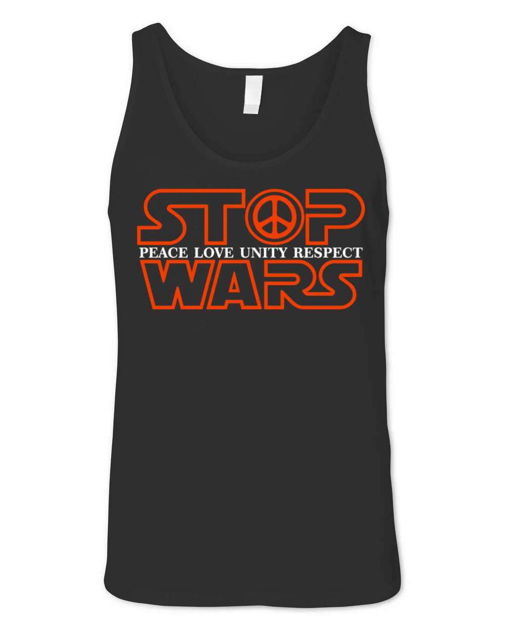 STOP WARS Unisex Jersey Tank