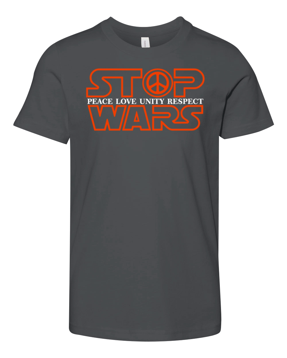 STOP WARS Youth Unisex Jersey Tee