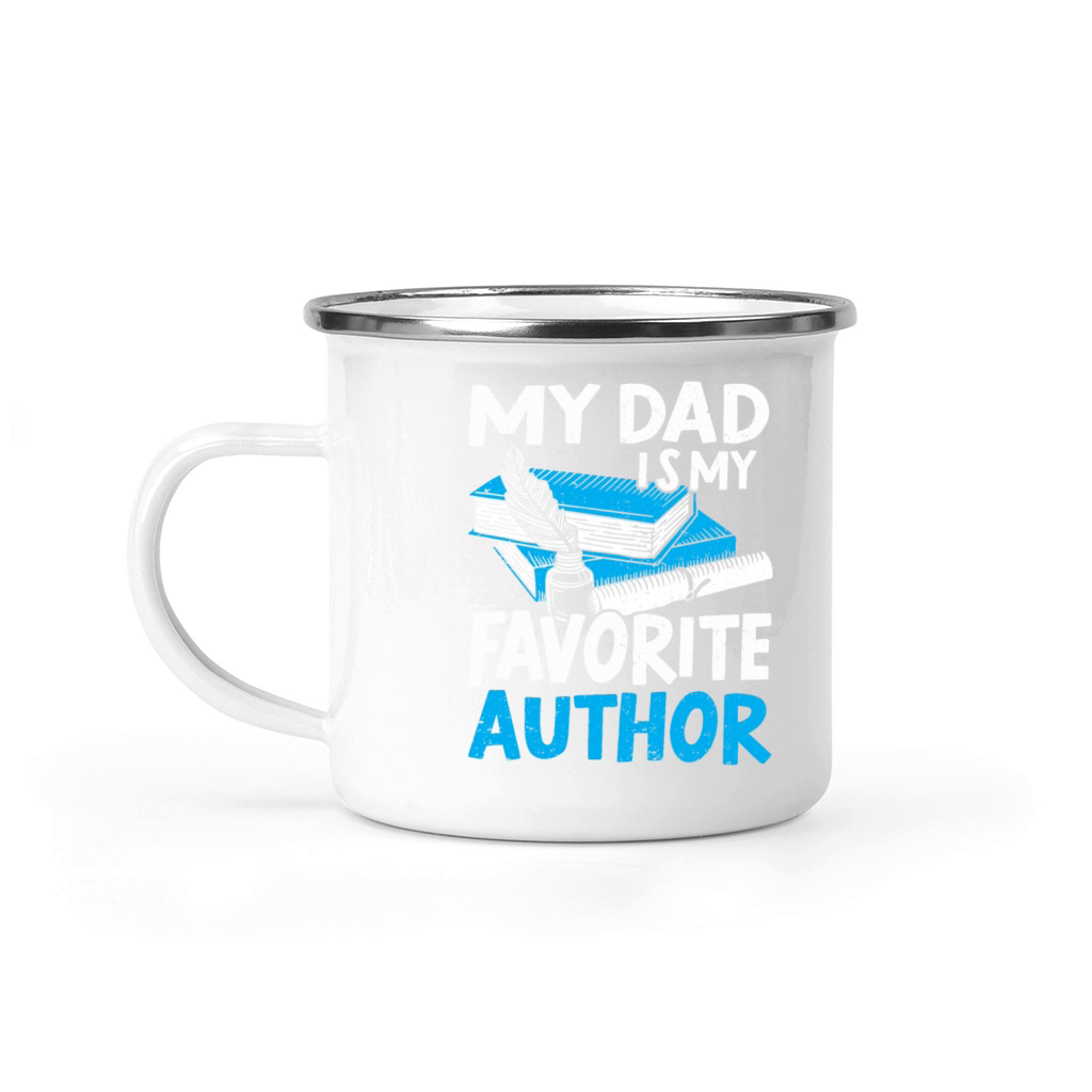 Author Gift Writing Quote Bookworm Author Camping Mug