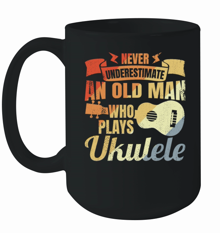 Ukulelist Grandfather Ceramic Mug