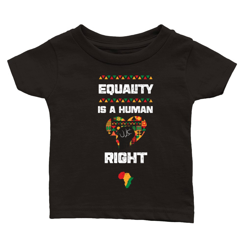 Equality is a Human Right Classic Baby Crewneck T-shirt