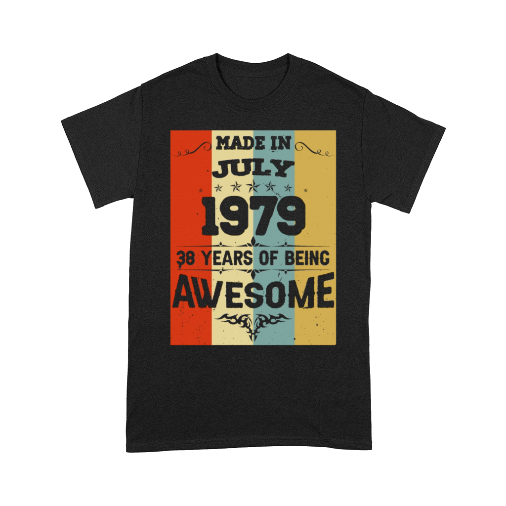 July 1979 Vintage Birthday Present Comfort T-shirt