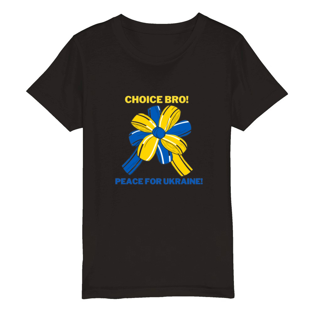 Choice Bro Organic Kids Crewneck T-shirt