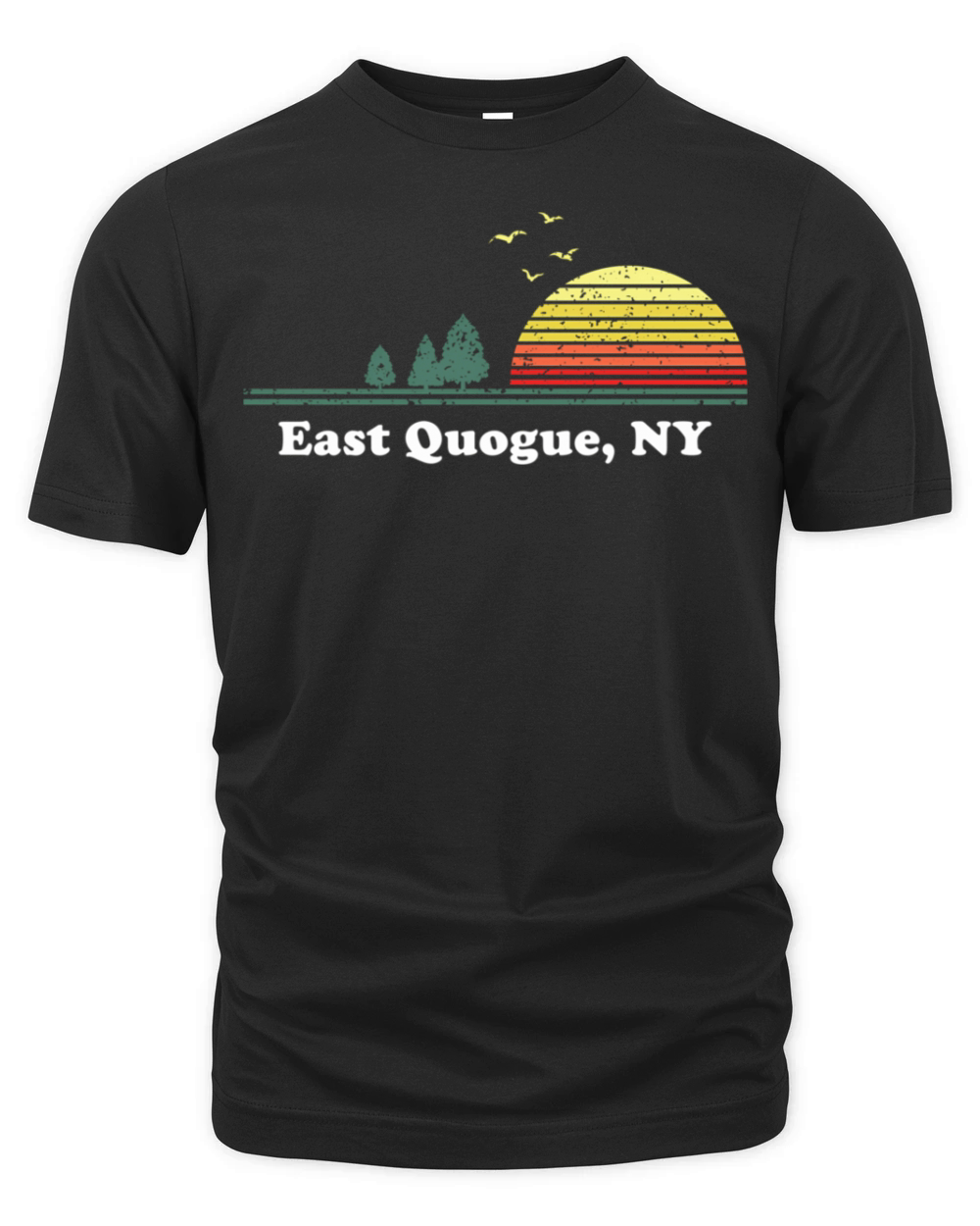 East Quogue North Dakota Home Print Organic Unisex T-shirt