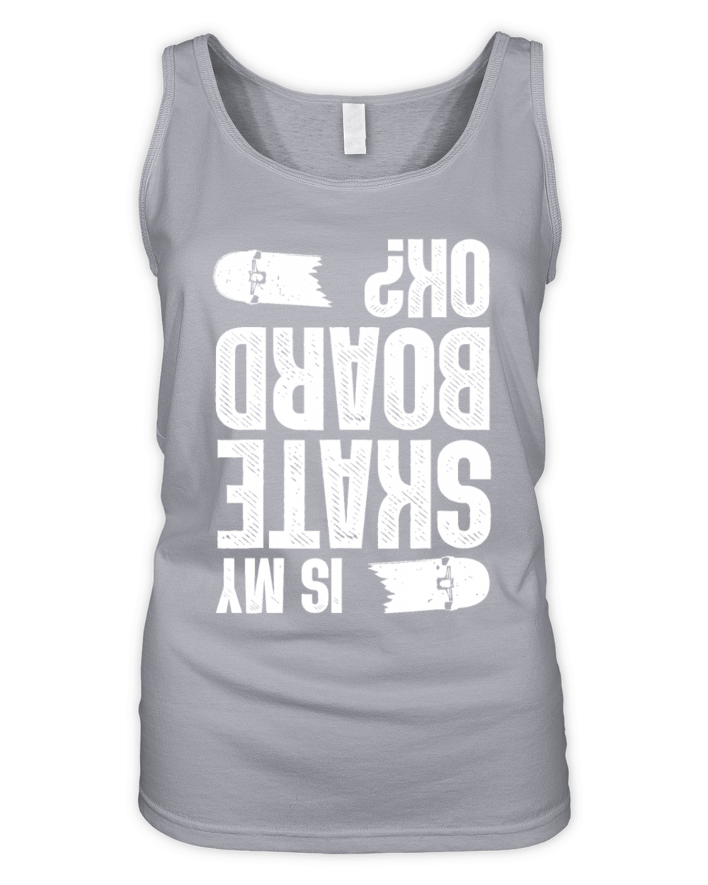 Cool Skateboard For Men Women Kid Skateboarder Ska Organic Women's Tank Top