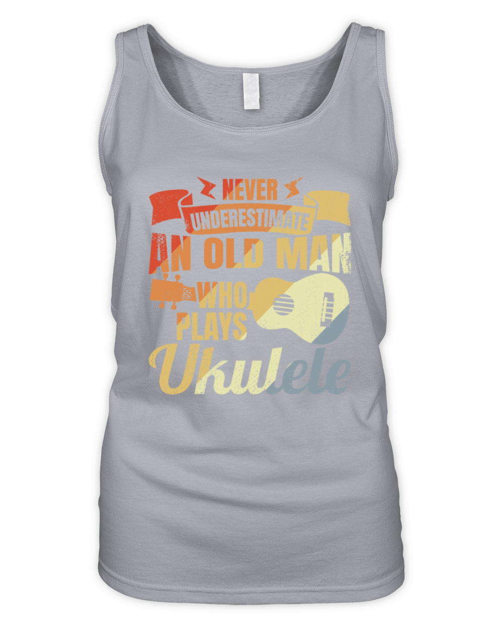 Ukulelist Grandfather Organic Women's Tank Top