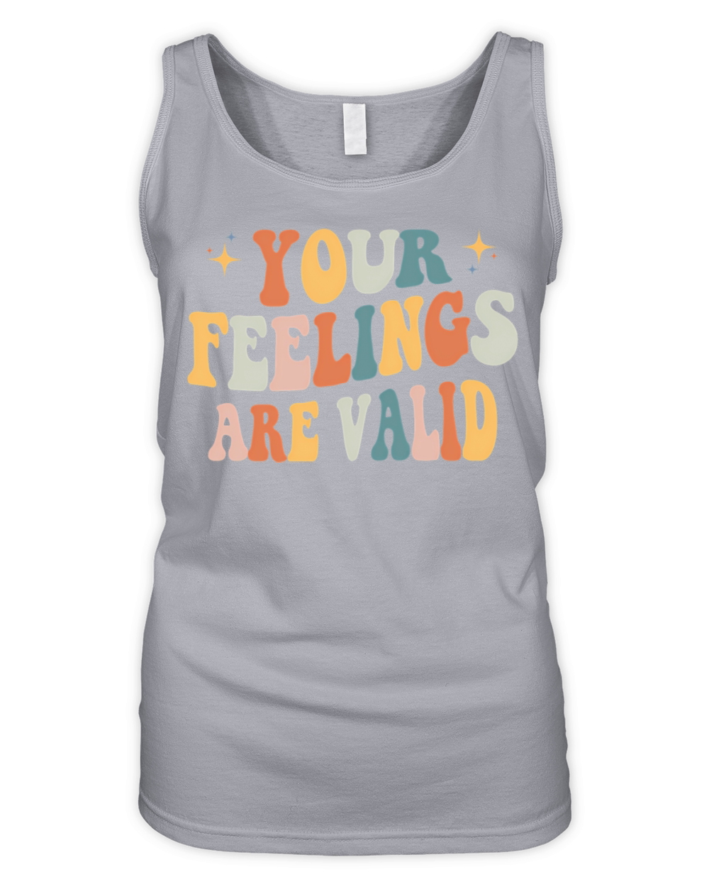Your Feelings Are Valid Mental Health Awareness Organic Women's Tank Top