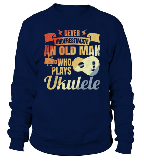 Ukulelist Grandfather Sweatshirt Unisex