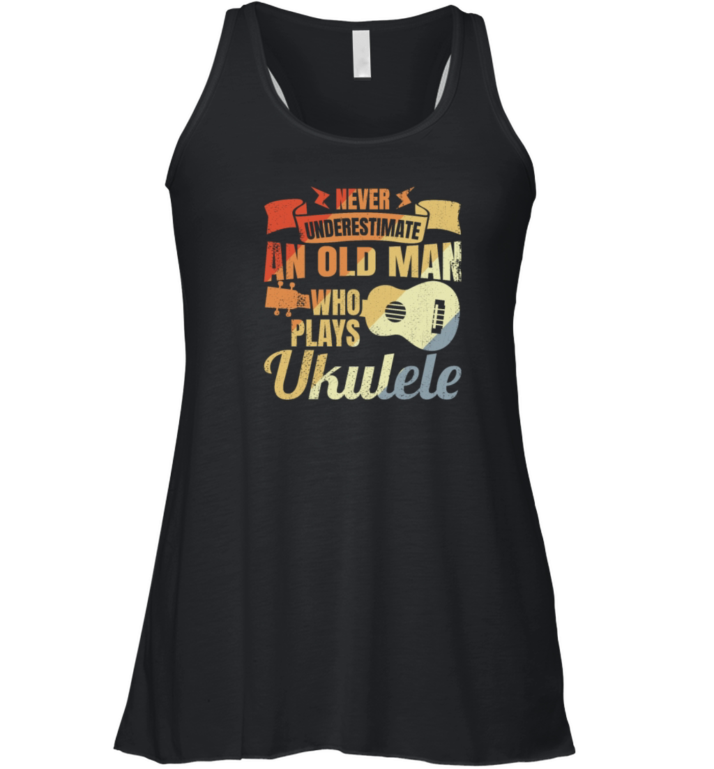 Ukulelist Grandfather Women's Flowy Tank Top