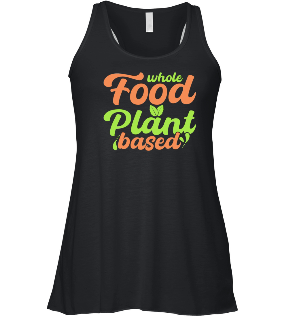 Whole Food Plant Based Vegan Women's Flowy Tank Top