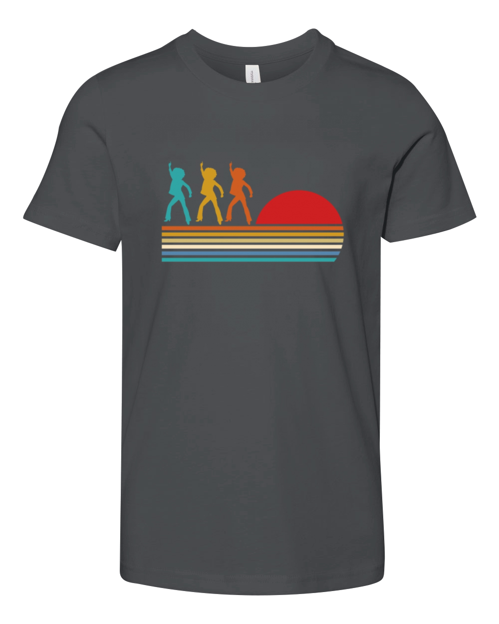 Disco Retro Vintage Youth Unisex Jersey Tee