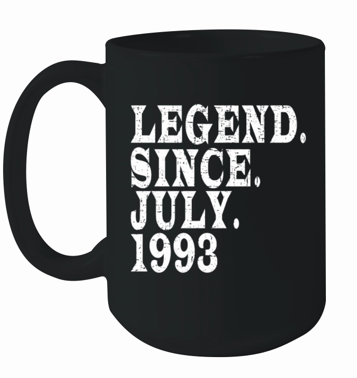 July 1993 Anniversary 1993 Legends July Ceramic Mug