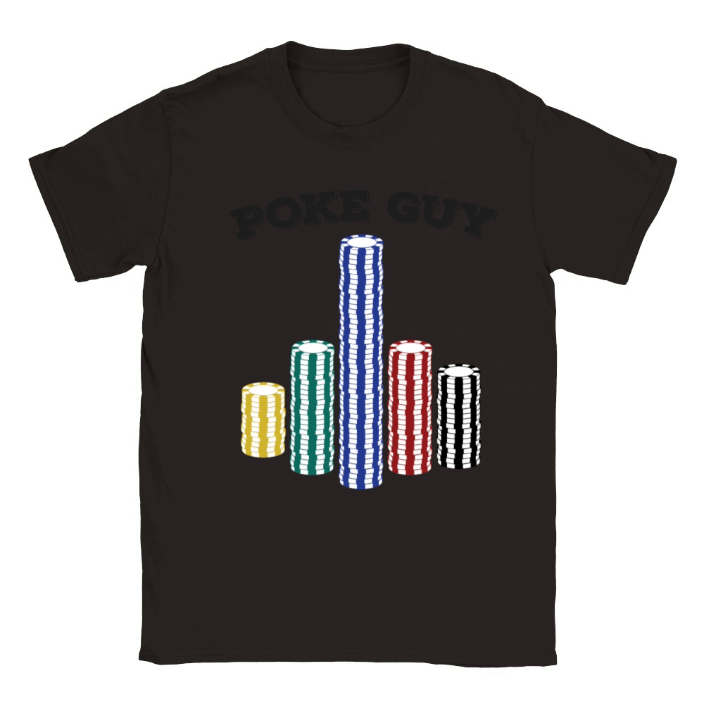 Poke Guy Light Classic Kids Crewneck T-shirt