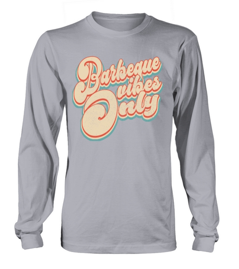 Vintage Classic Barbeque Vibes Only 4th of July Long sleeved Unisex